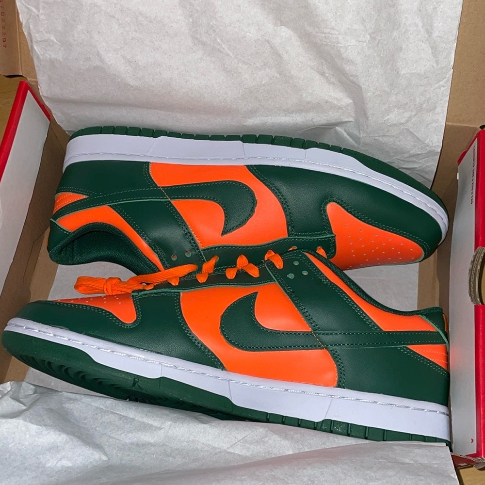 Nike dunk miami hurricanes